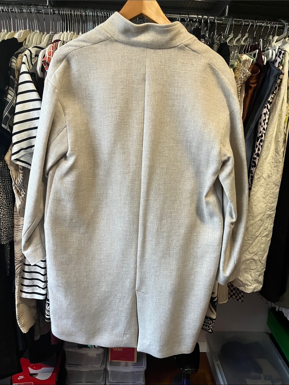 ZARA COTTON BLEND JACKET EUC SIZE XS - Picture 2 of 6